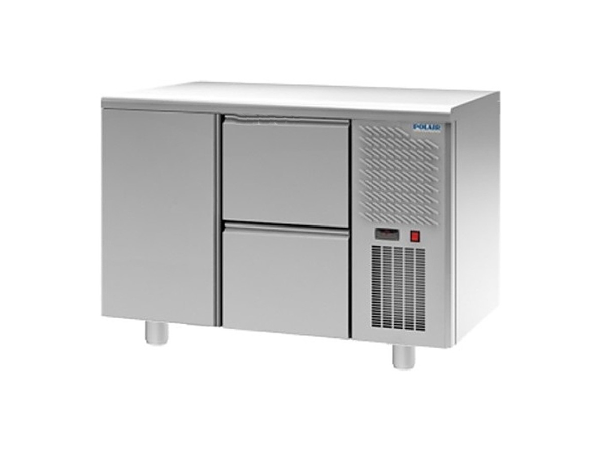 стол холодильный polair tm2gn g с бортом
