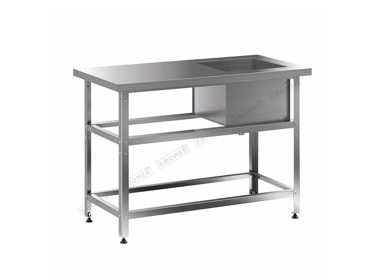 KRONER Ванны моечные с рабочей поверхностью ВМЭс-1200/500