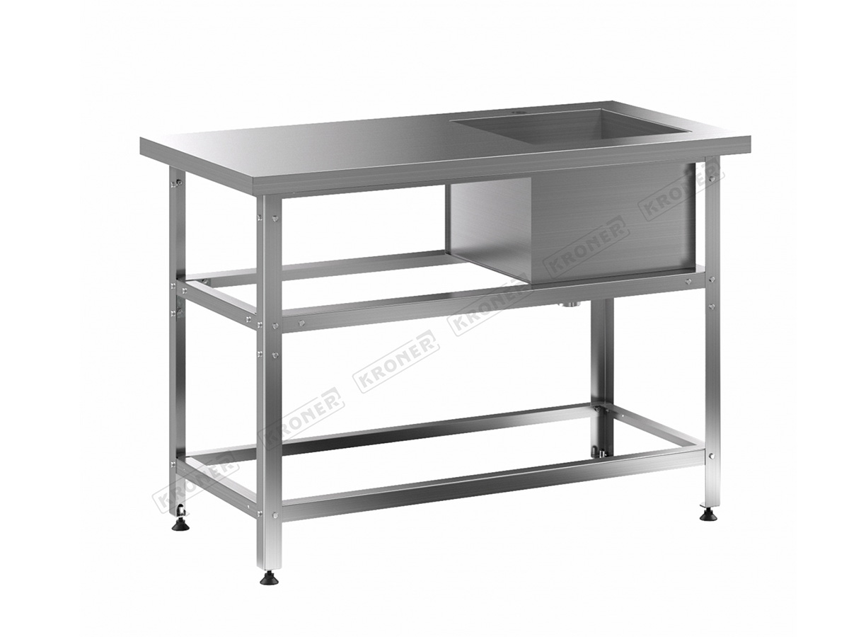 KRONER Ванны моечные с рабочей поверхностью ВМСс-1500/500