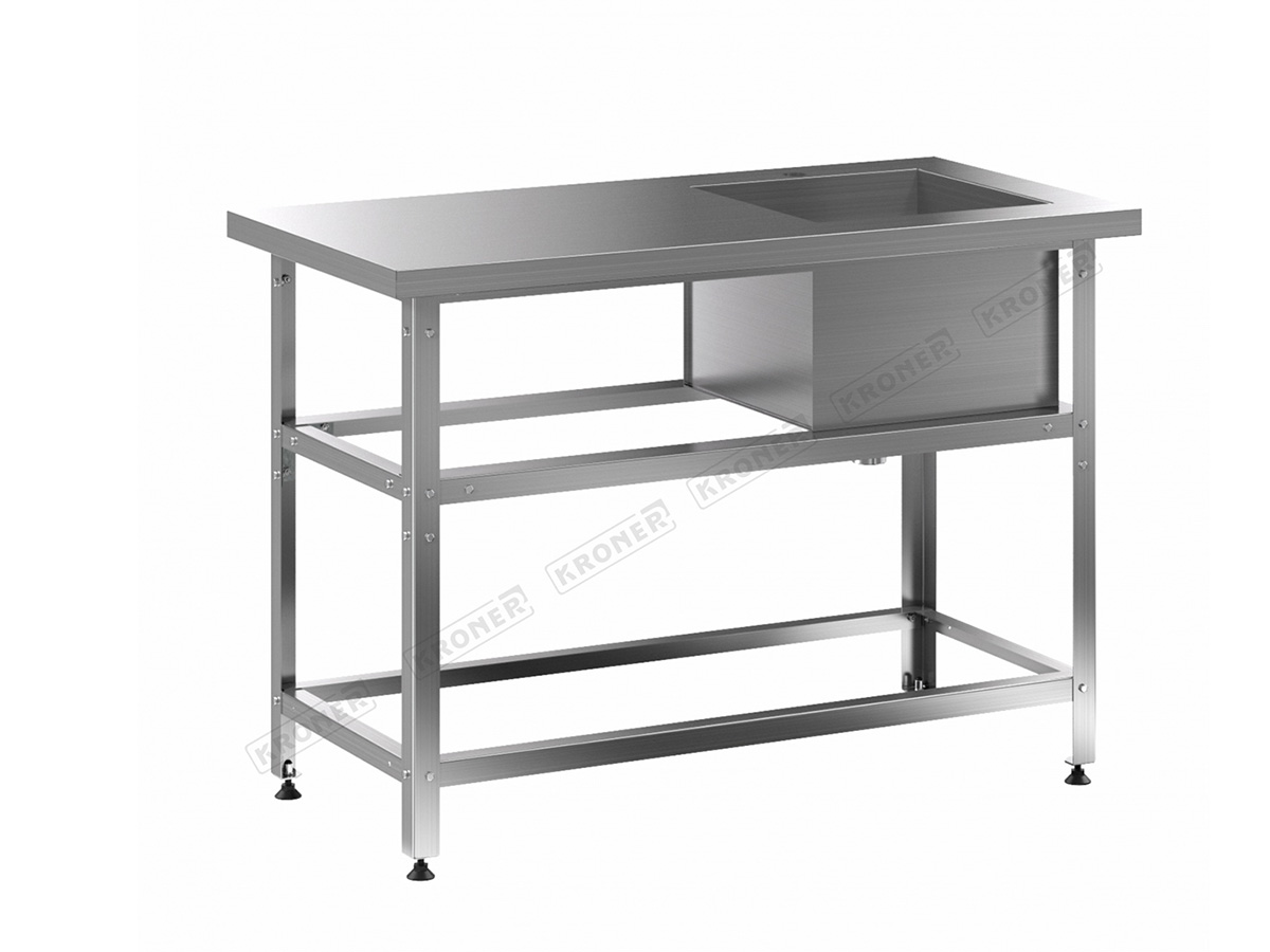 KRONER Ванны моечные с рабочей поверхностью ВМПс-1000/500