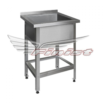 ВАННА МОЕЧНАЯ FINIST ВМН-1/500*500*850, СВАРНАЯ ОДНОСЕКЦИОННАЯ, НЕРЖАВЕЮЩАЯ СТАЛЬ, КАРКАС-УГОЛОК НЕРЖ.