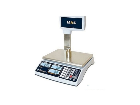 Весы торговые электронные со стойкой MAS MR1-30P