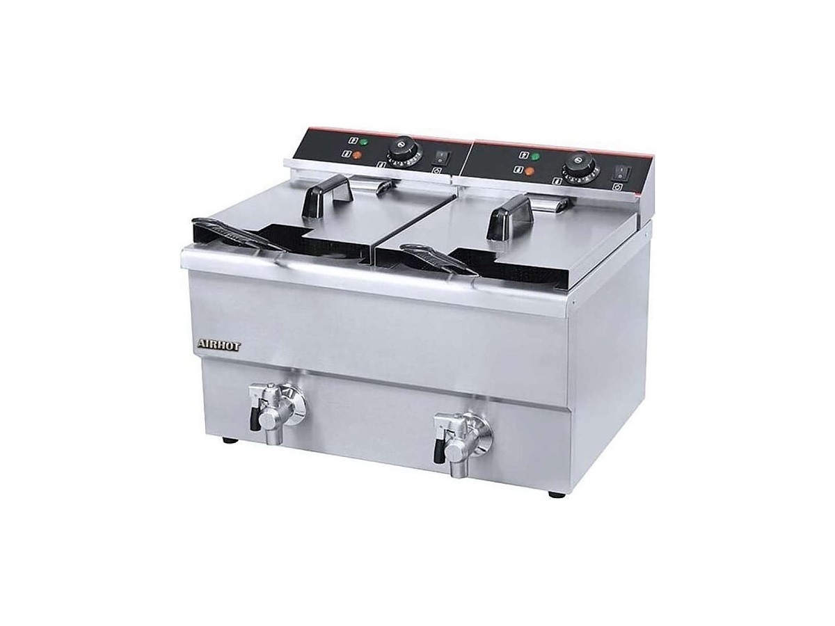 Фритюрница Airhot EF8T+8T с краном