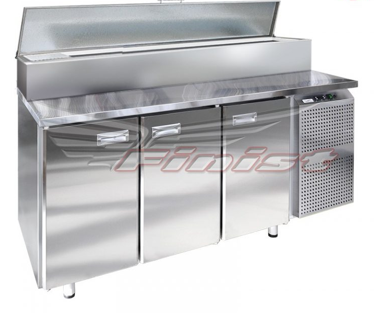 FINIST Стол холодильный для пиццы СХСпц-800-3