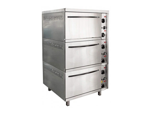 Пищевые технологии Шкаф жарочный 3-х секционный ШЭЖП-3-Н2 (полностью нерж, 840х840(900)х1500(1520) мм)